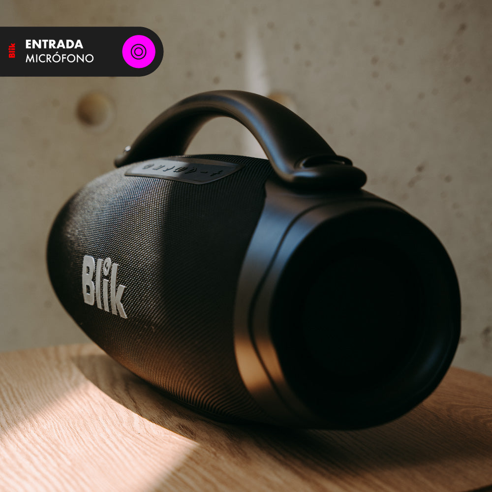 Parlante Bluetooth Portátil Blik Powerbass120 120W 8 Hrs