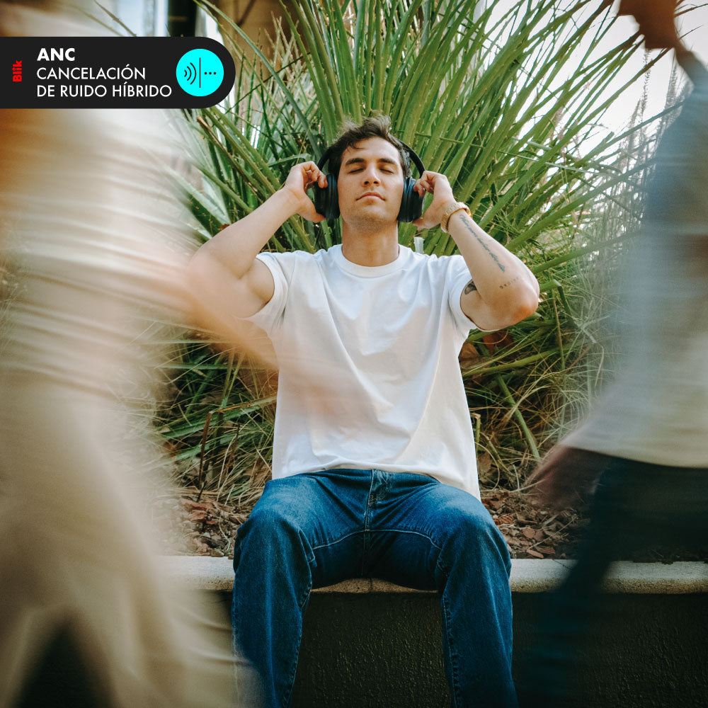 Audifonos Bluetooth Blik Soul900 cancelacion de ruido