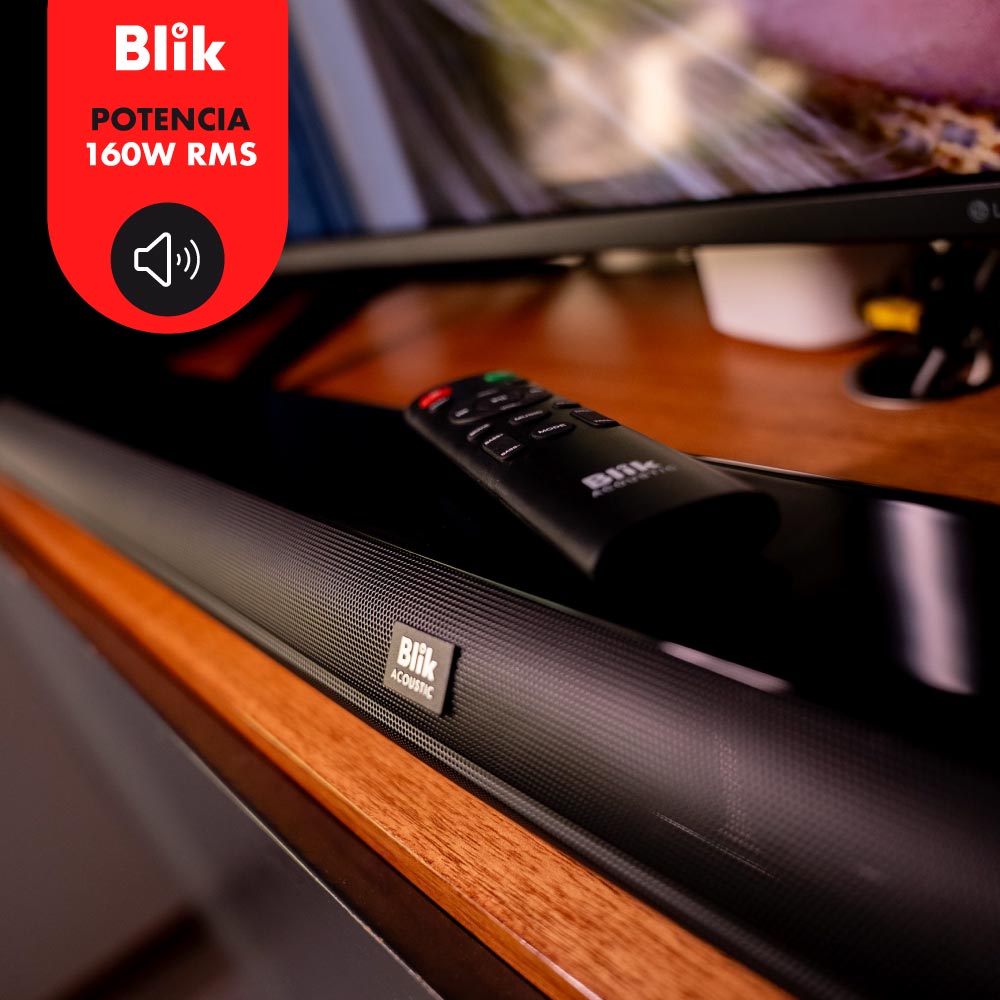 Barra De Sonido Soundbar 3.1 Blik Surreal160 160W - Blik