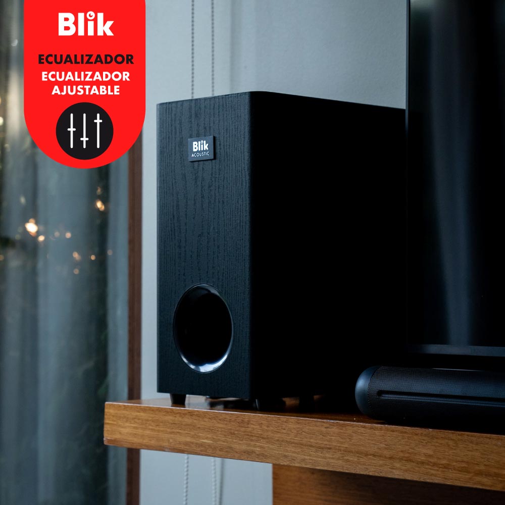 Barra De Sonido Soundbar 3.1 Blik Surreal160 160W - Blik