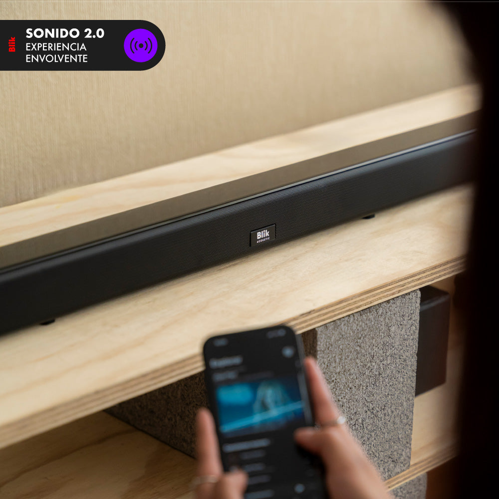 Barra De Sonido Soundbar Blik Surreal24 24W