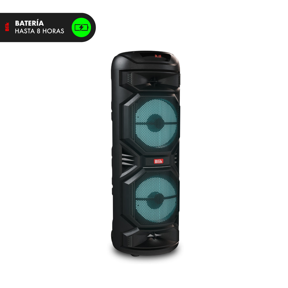 Parlante Bluetooth Karaoke Con Microfono Blik Wavemax1