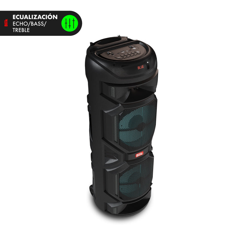 Parlante Bluetooth Karaoke Con Microfono Blik Wavemax1