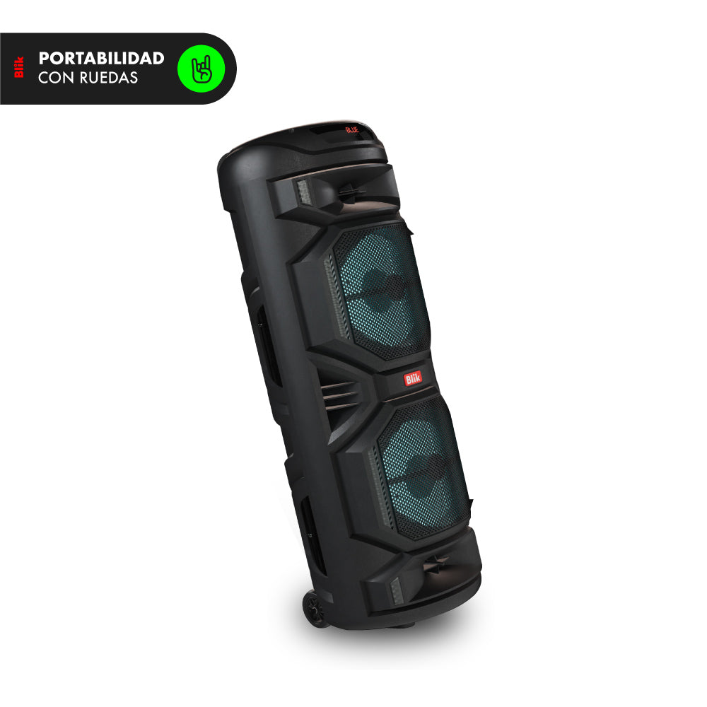 Parlante Bluetooth Karaoke Con Microfono Blik Wavemax1