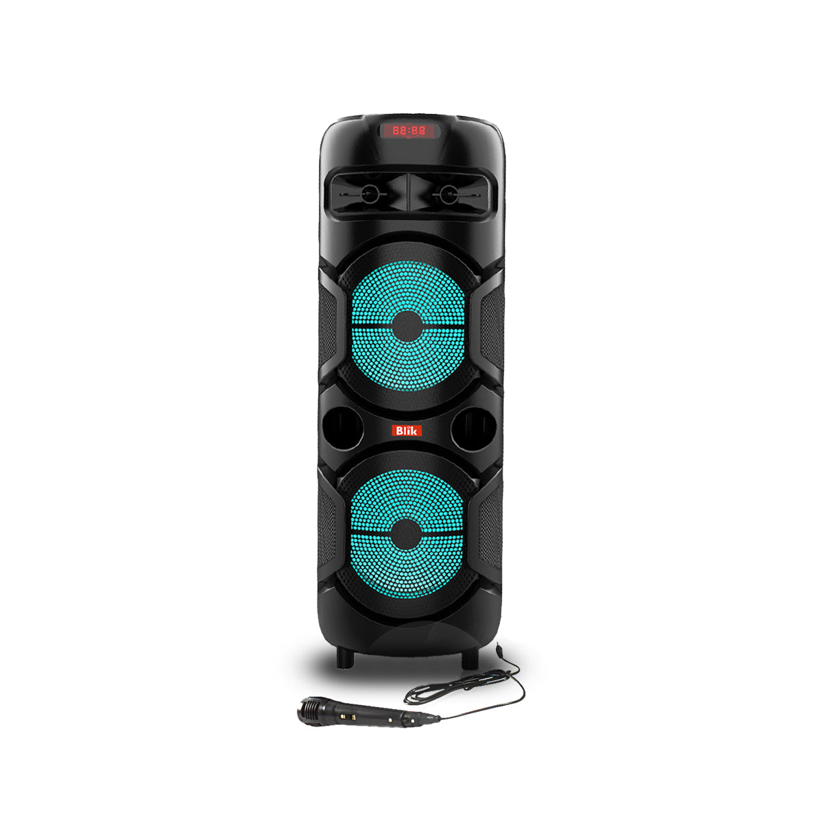 Parlante Bluetooth Karaoke Con Microfono Blik Wavemax2 - Blik