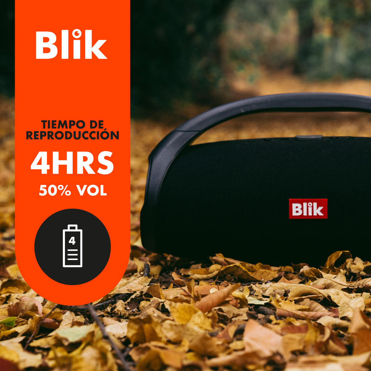 Parlante Bluetooth Blik Booster1