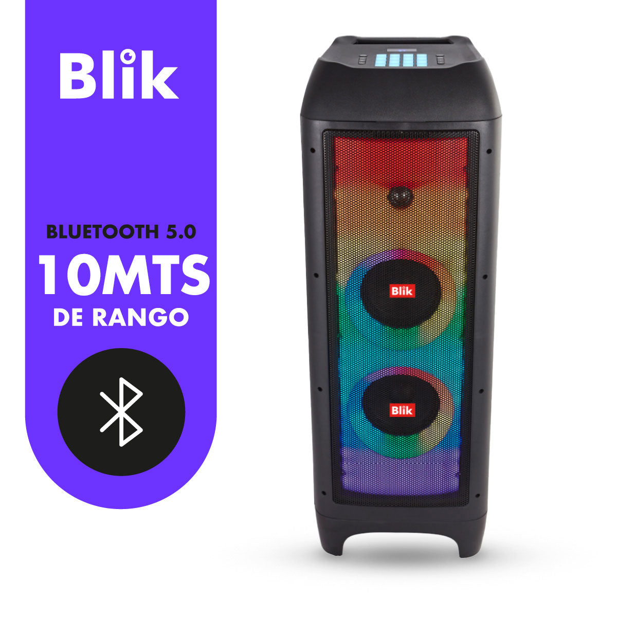 Parlante All In One Blik Megasound5 con Micrófono