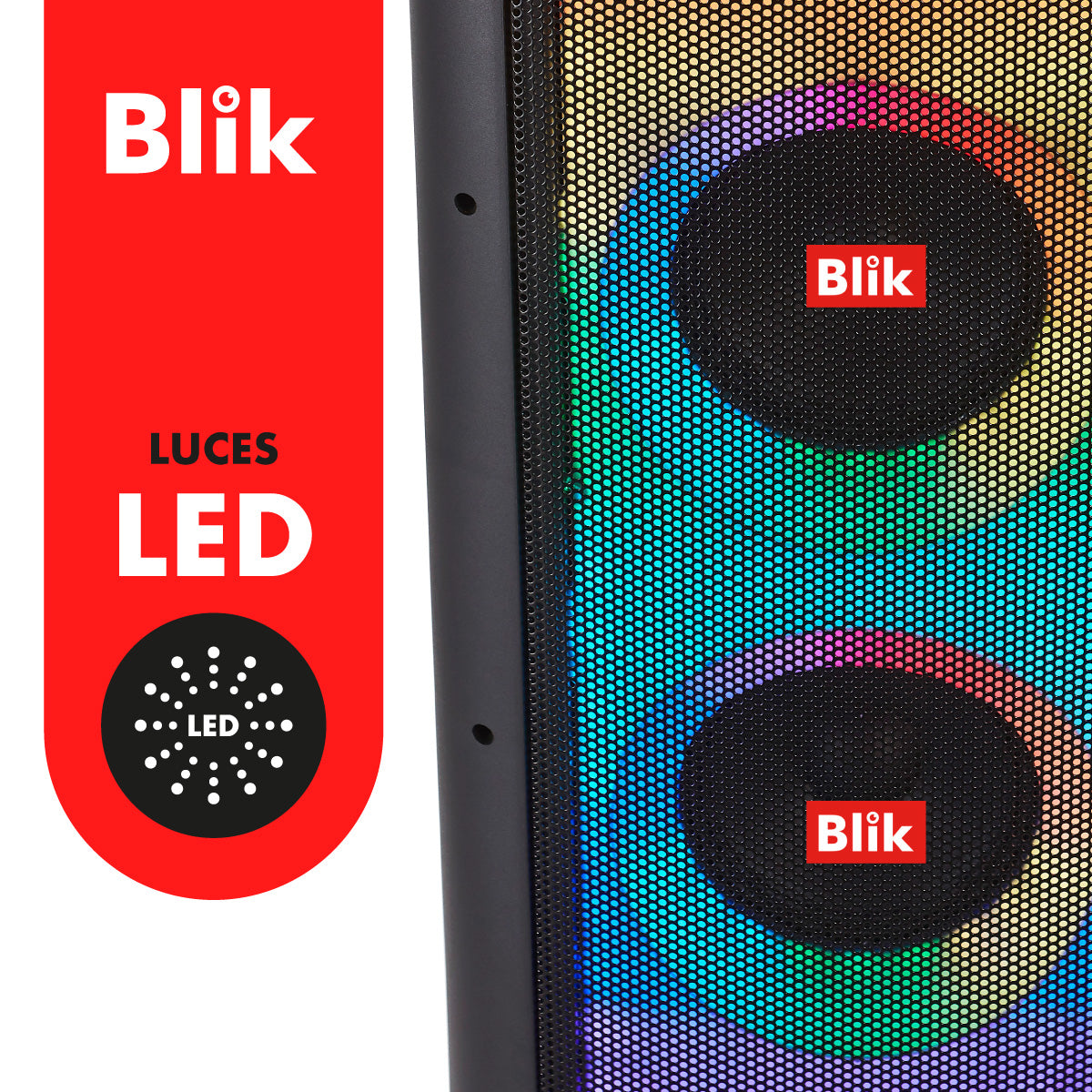 Parlante All In One Blik Megasound5 con Micrófono