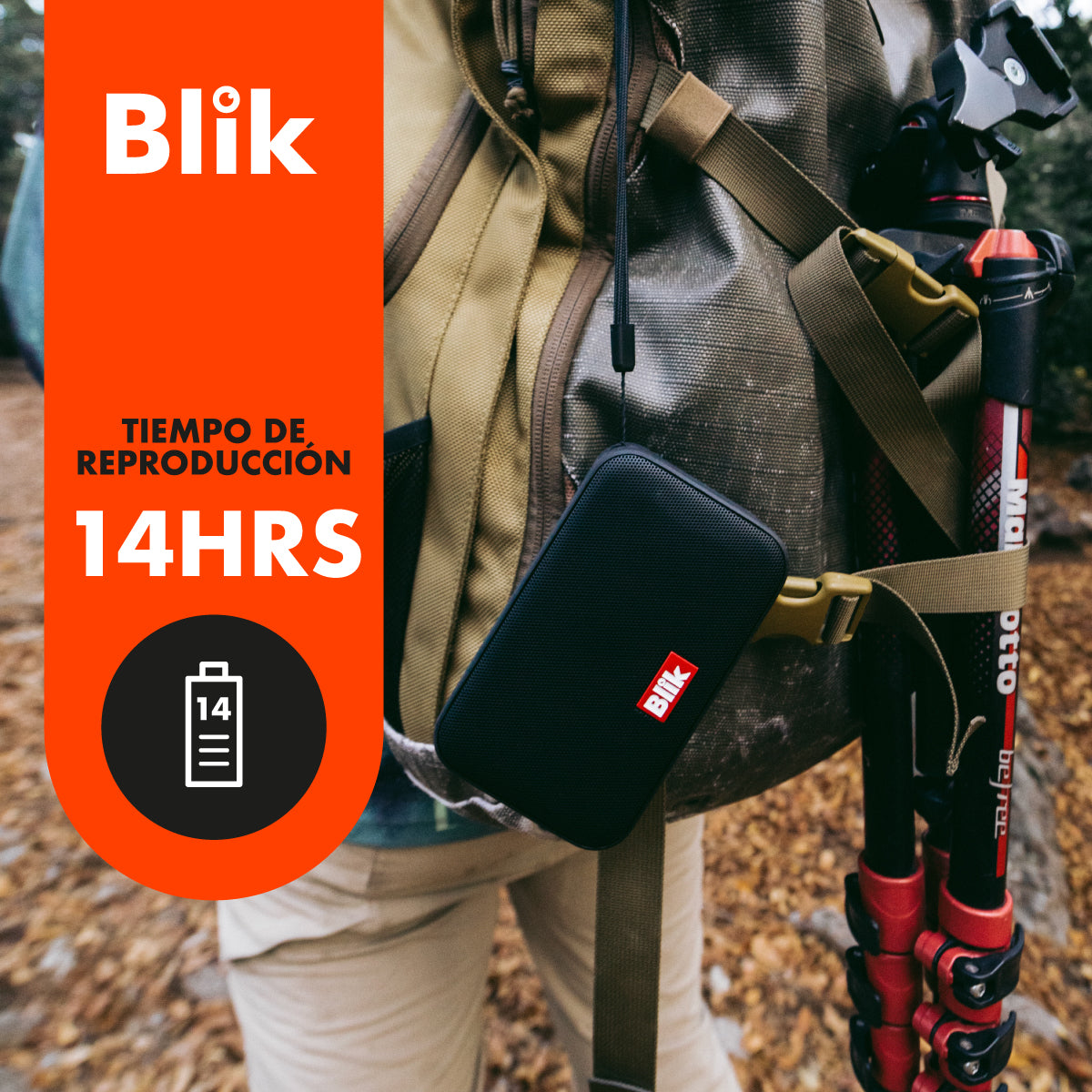 Parlante Bluetooth Blik VIBE2 IPX7