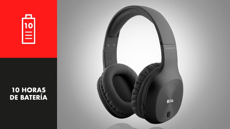 Comprar Aud fonos Blik Soul150 negro a precio justo