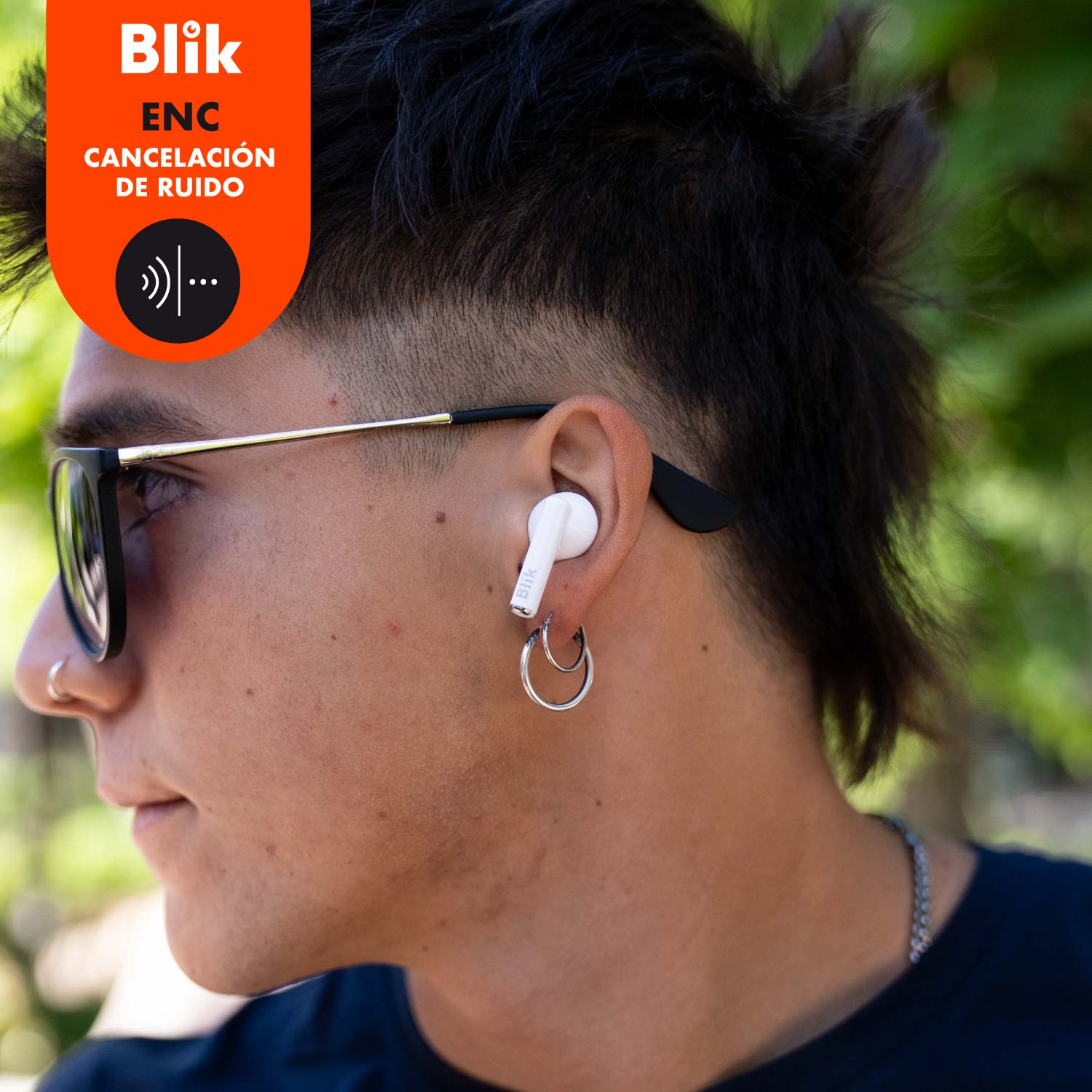 Audífonos Blik Air400 Blanco