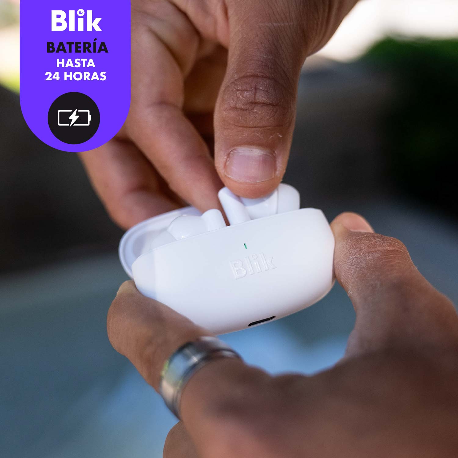 Audífonos Blik Air400 Blanco