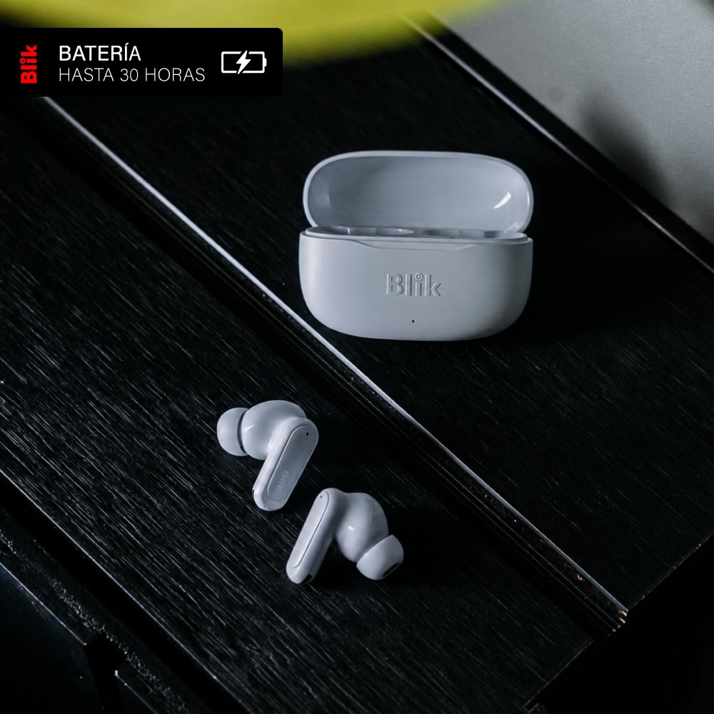 Audifonos Bluetooth Inalámbricos Blik Air500 Gris 30 hrs