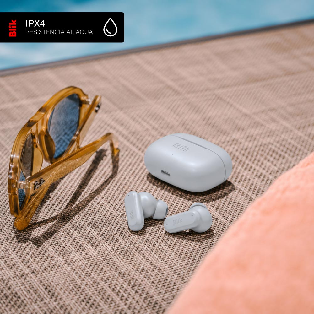 Audifonos Bluetooth Inalámbricos Blik Air500 Gris 30 hrs