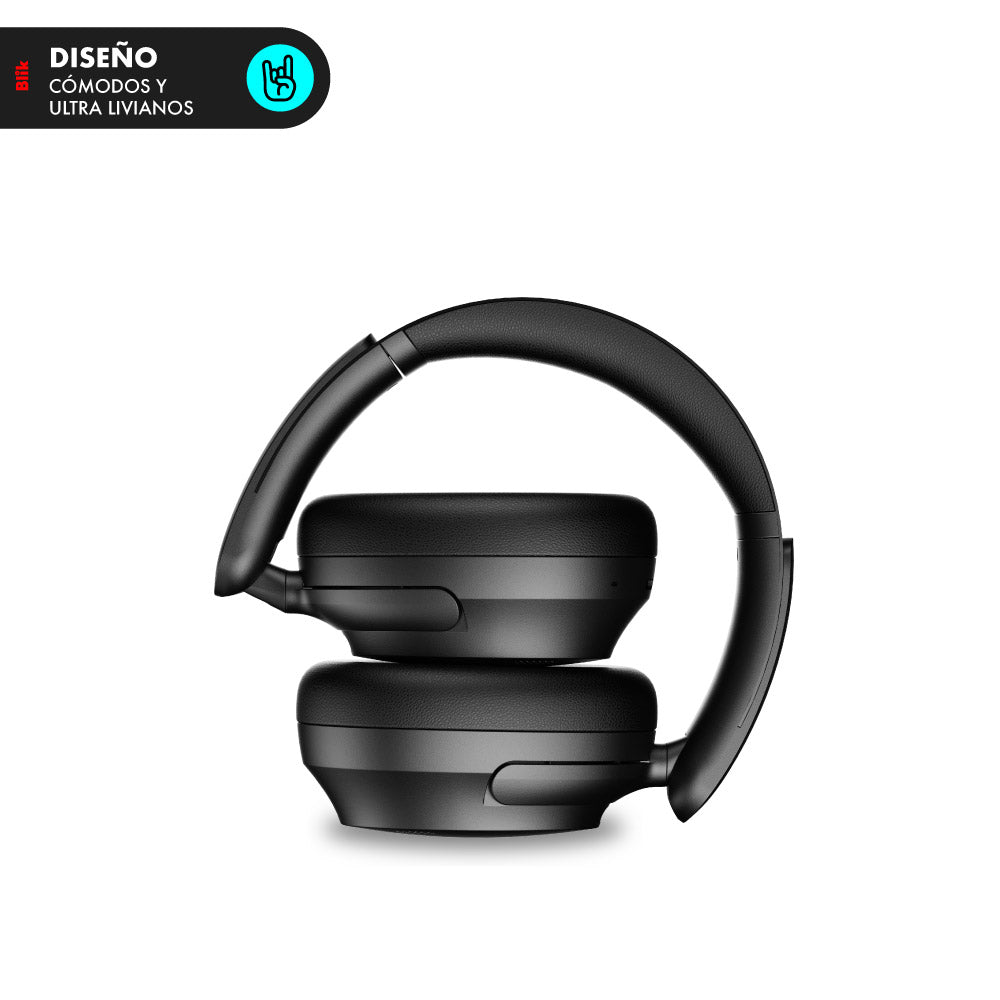 Audifonos Bluetooth Blik Aura950 Cancelación De Ruido 72H