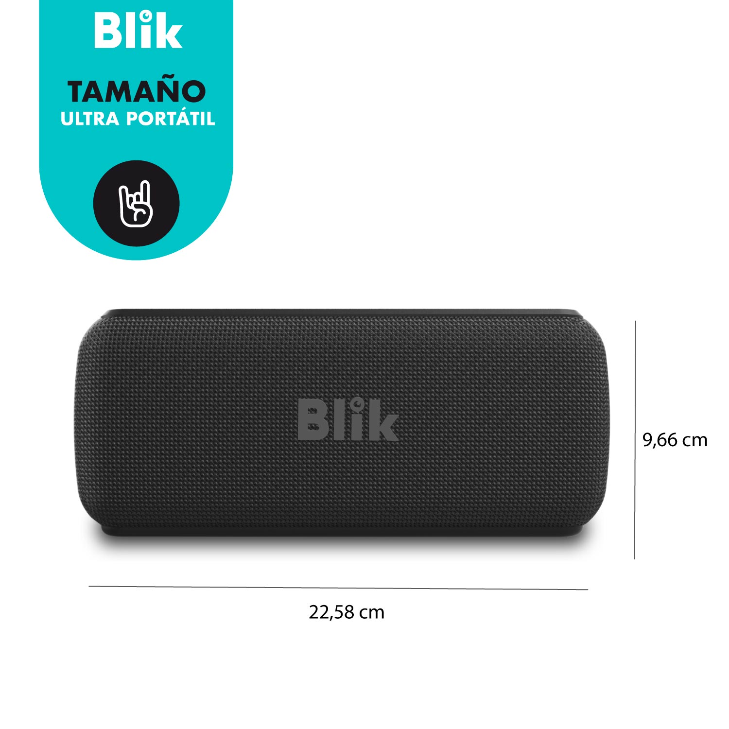 Parlante Portátil Blik Bass100 40W IPX5