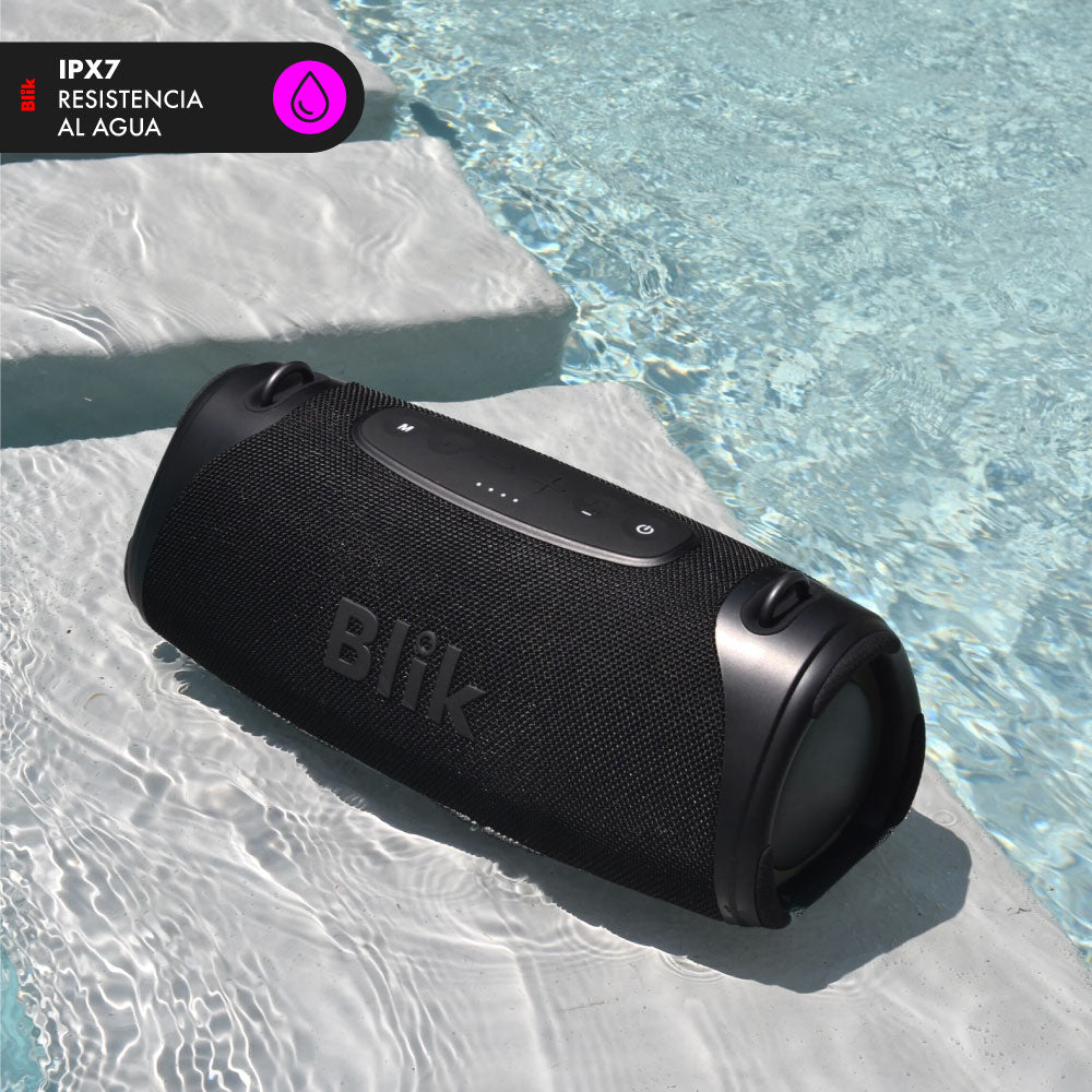 Parlante Bluetooth Portátil Blik Bass300 80W IPX7 8 Hrs