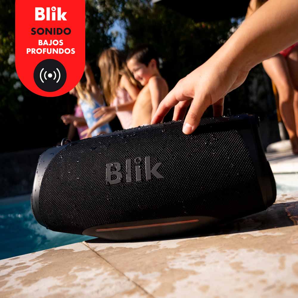 Parlante Bluetooth Portátil Blik Bass300 80W IPX7 8 Hrs - Blik