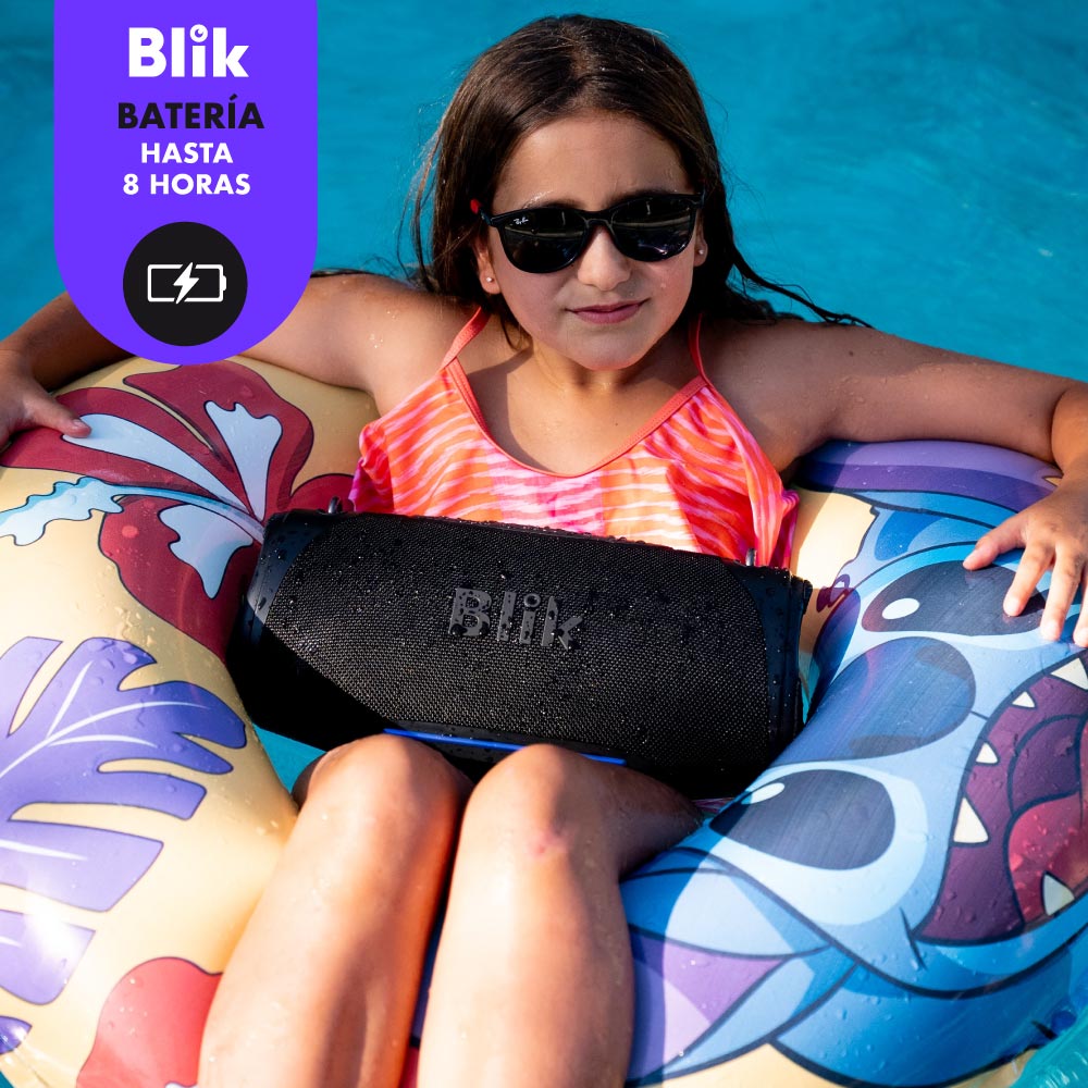 Parlante Bluetooth Portátil Blik Bass300 80W IPX7 8 Hrs - Blik