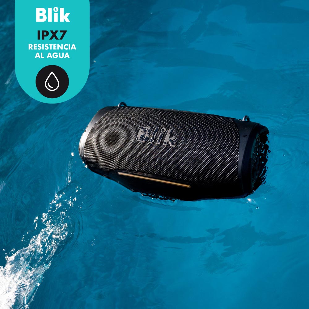 Parlante Bluetooth Portátil Blik Bass300 80W IPX7 8 Hrs - Blik