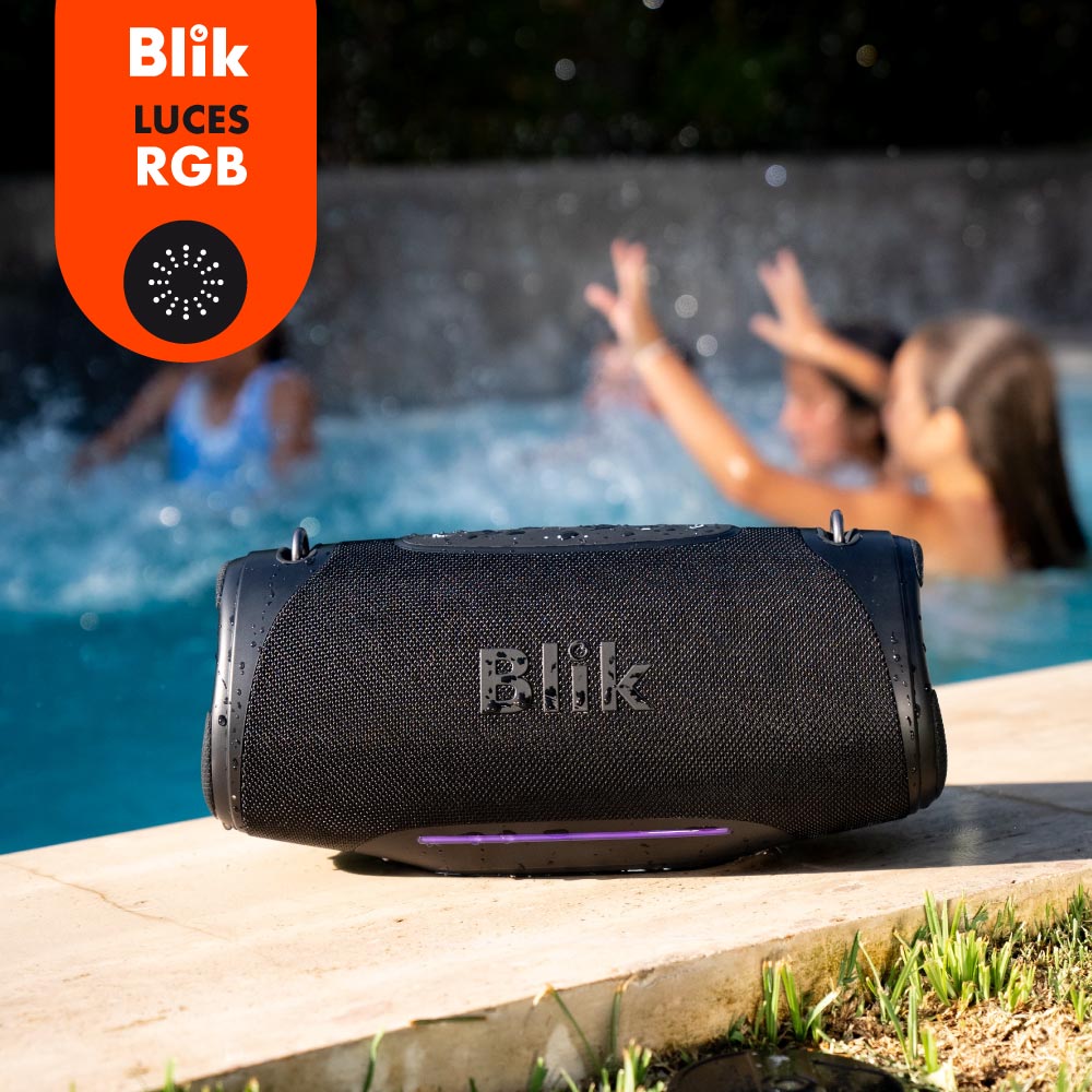 Parlante Bluetooth Portátil Blik Bass300 80W IPX7 8 Hrs - Blik
