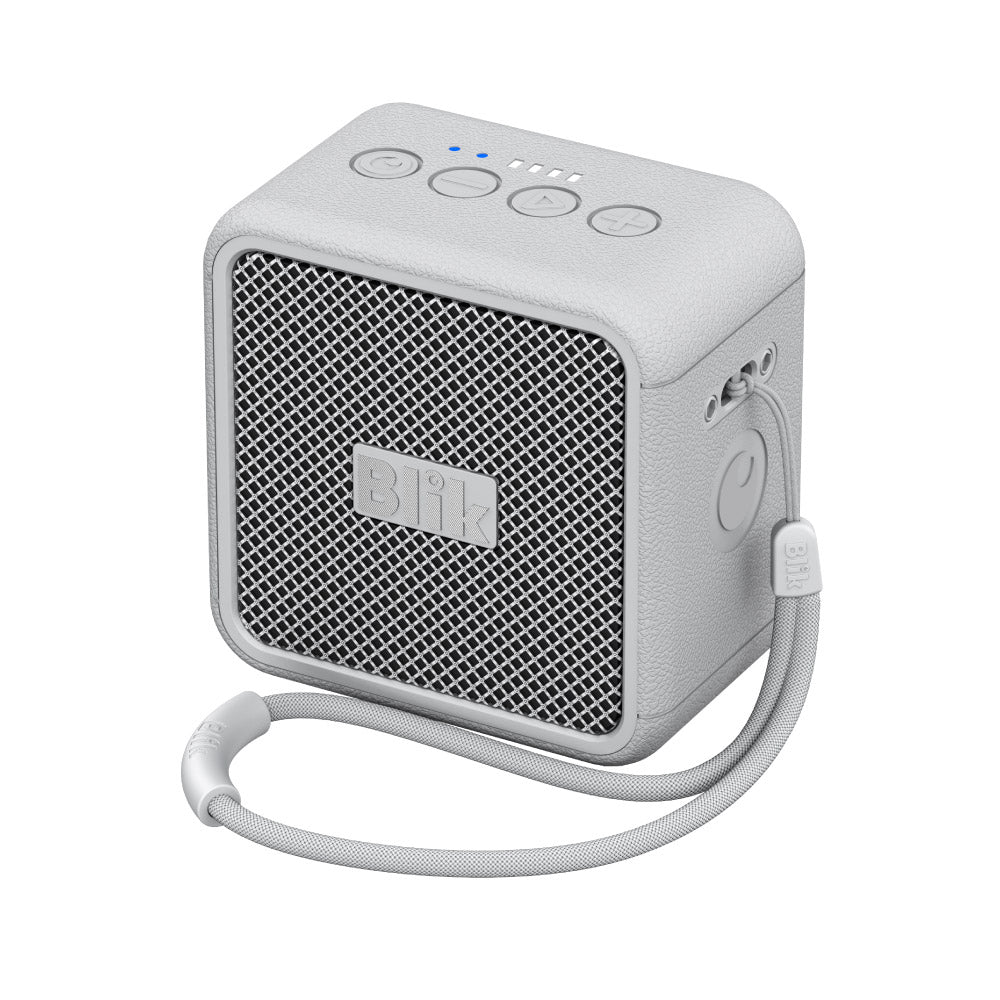 Parlante Bluetooth Blik BassGo 15W IPX6 19H TWS Gris