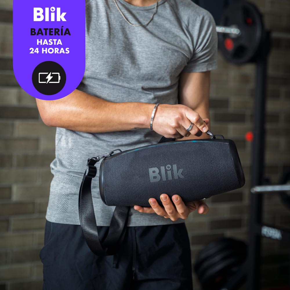 Parlante Bluetooth Portátil Blik Beatbass 60W IPX6 12 Hrs - Blik