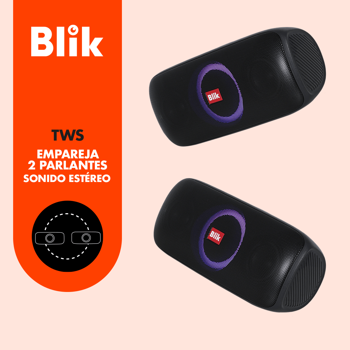 Parlante Bluetooth Neon 1