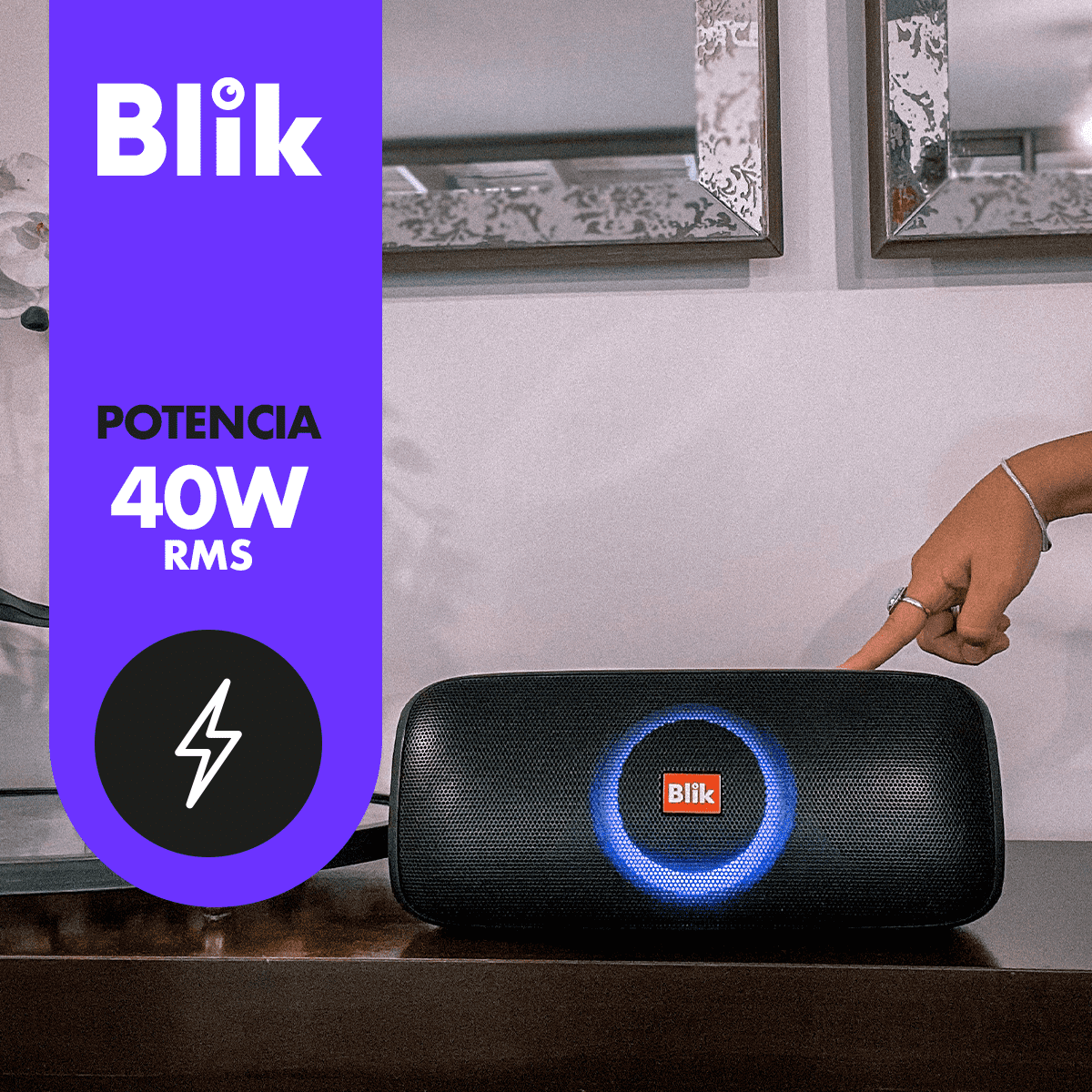 Parlante Bluetooth Neon 1