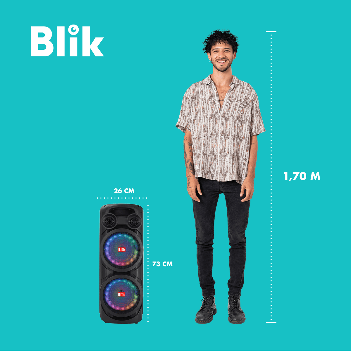 Parlante Blik Upsound4