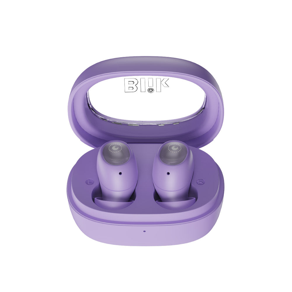 Audífonos Bluetooth Blik Buds80 30H IPX4 Lila