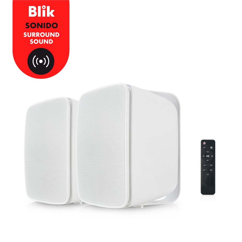 Par parlantes pasivos Blik Fidelity Blanco 60W