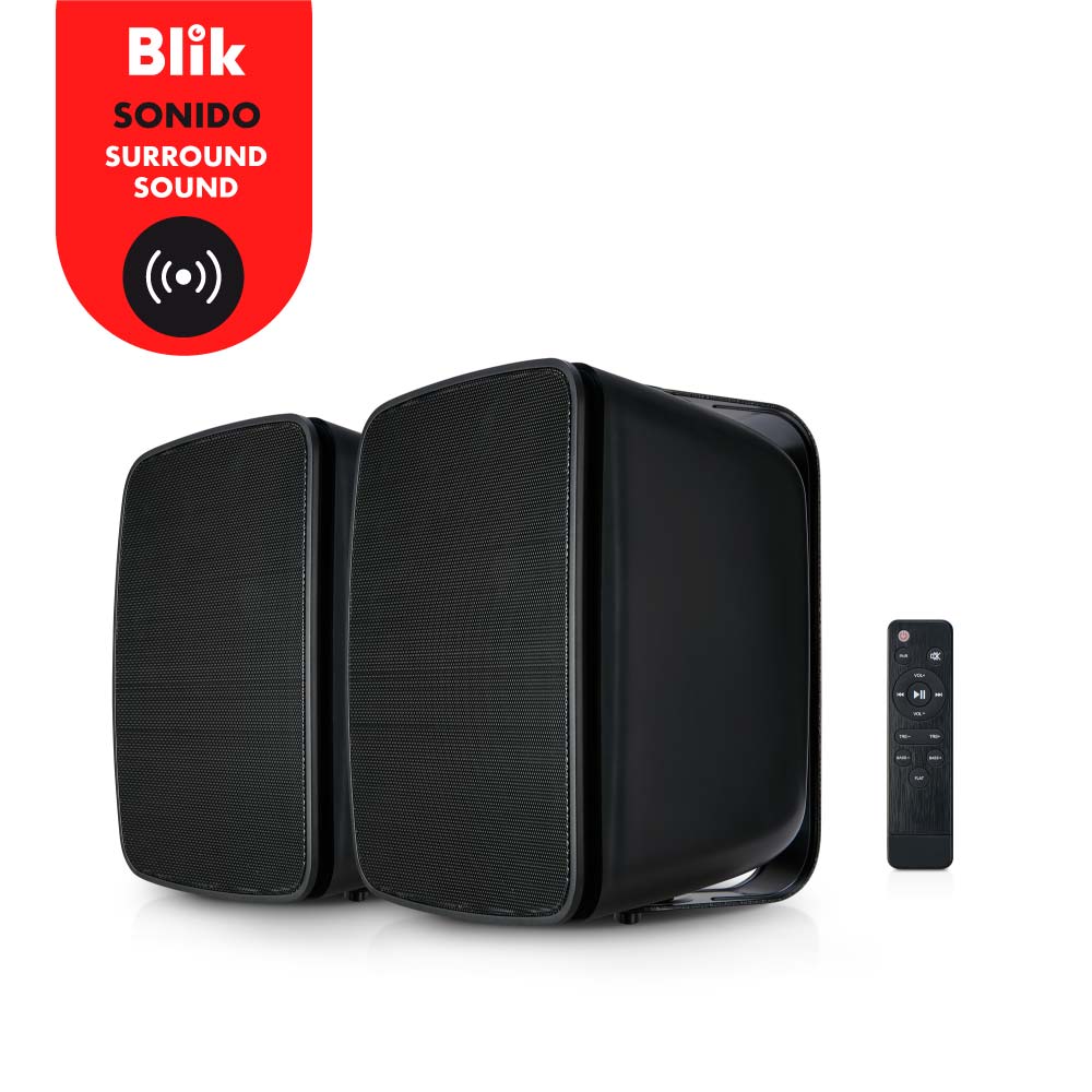 Par parlantes pasivos Blik Fidelity Black 60W