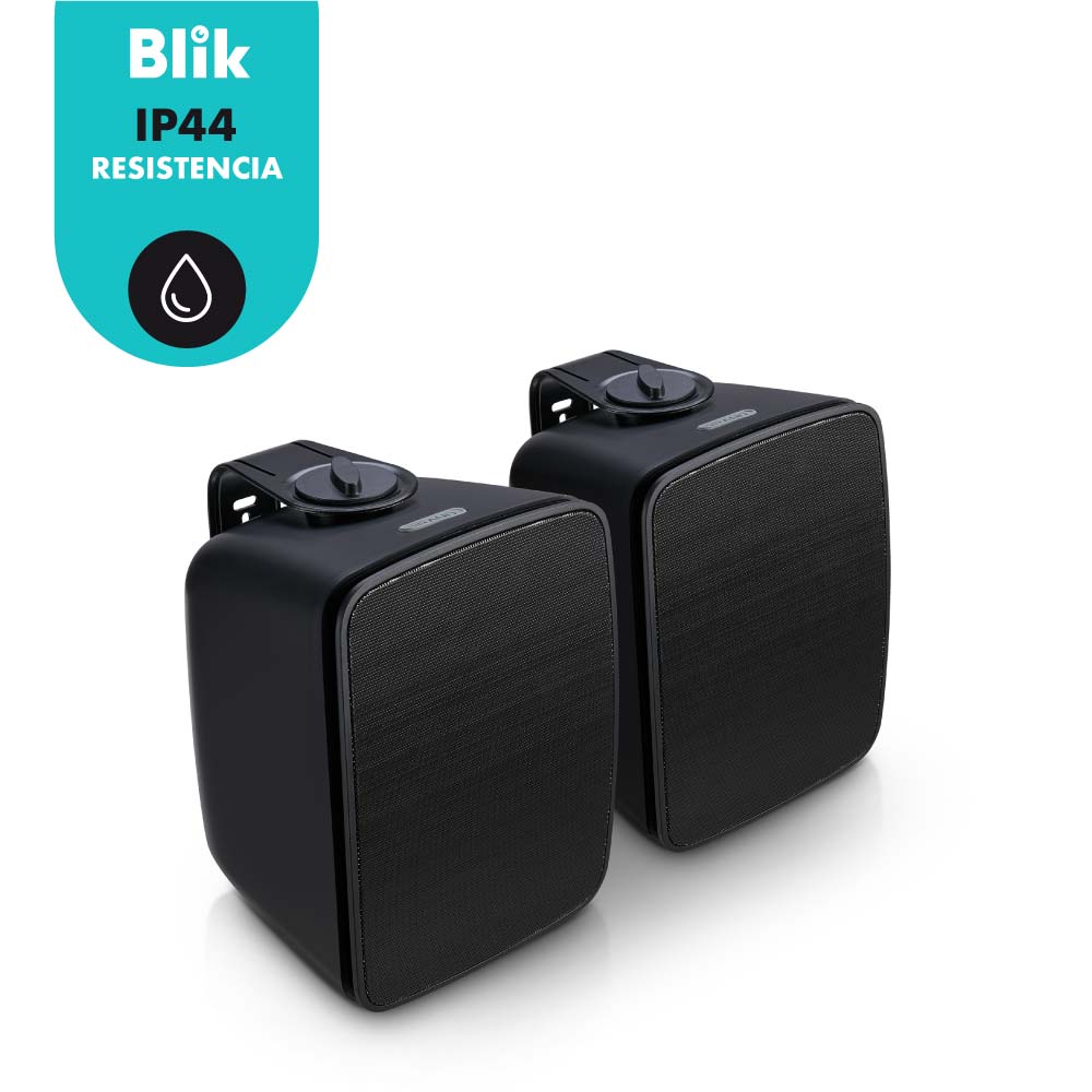 Par parlantes pasivos Blik Fidelity Black 60W