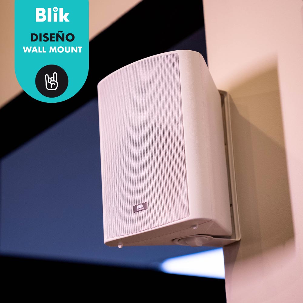 Par parlantes pasivos Blik Fidelity2 Blanco 60W