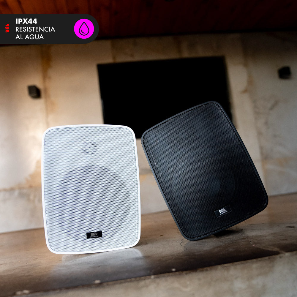 Parlantes de Instalación Activos Bluetooth Blik Fidelity Negro 60W