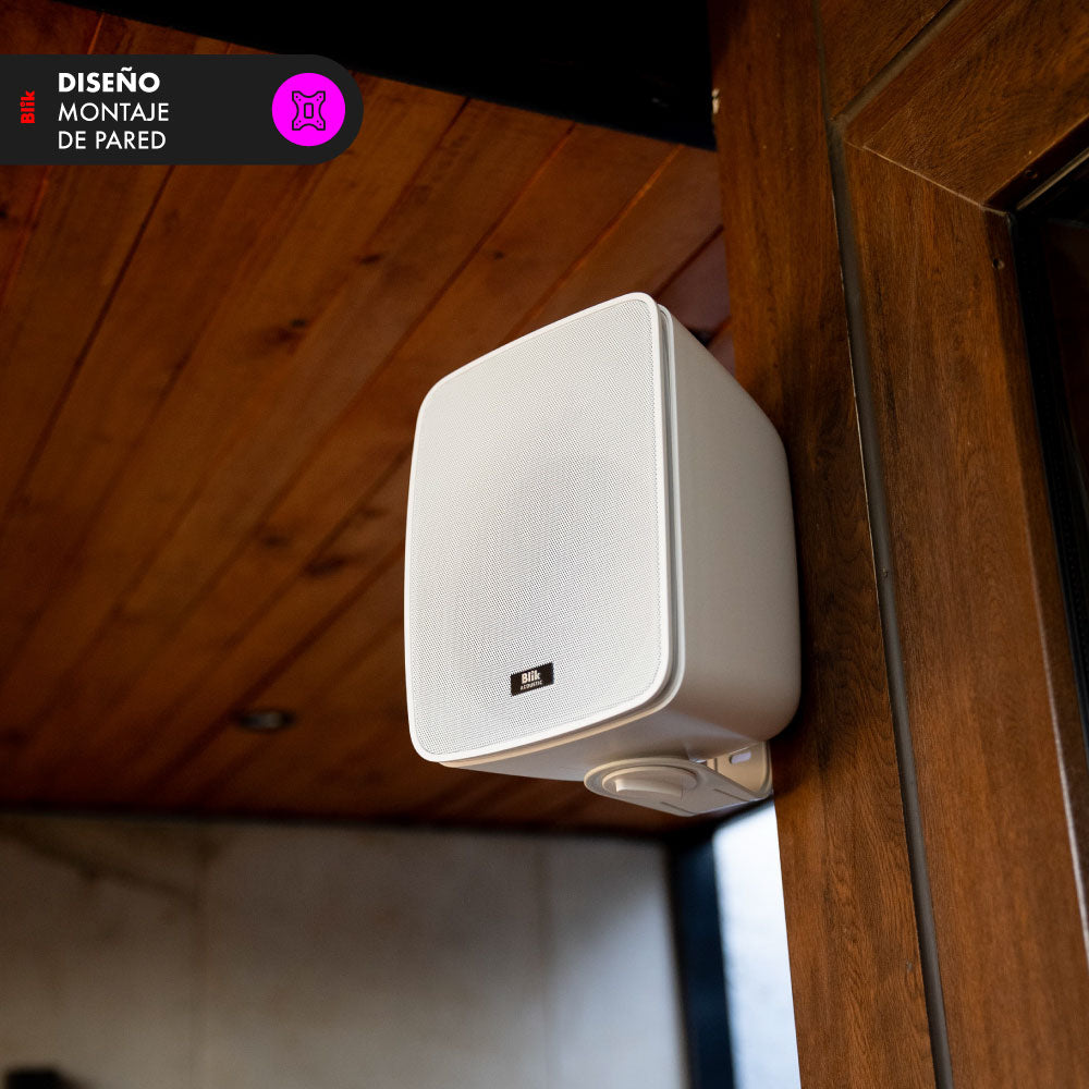 Parlantes de Instalación Activos Bluetooth Blik Fidelity Blanco 60W