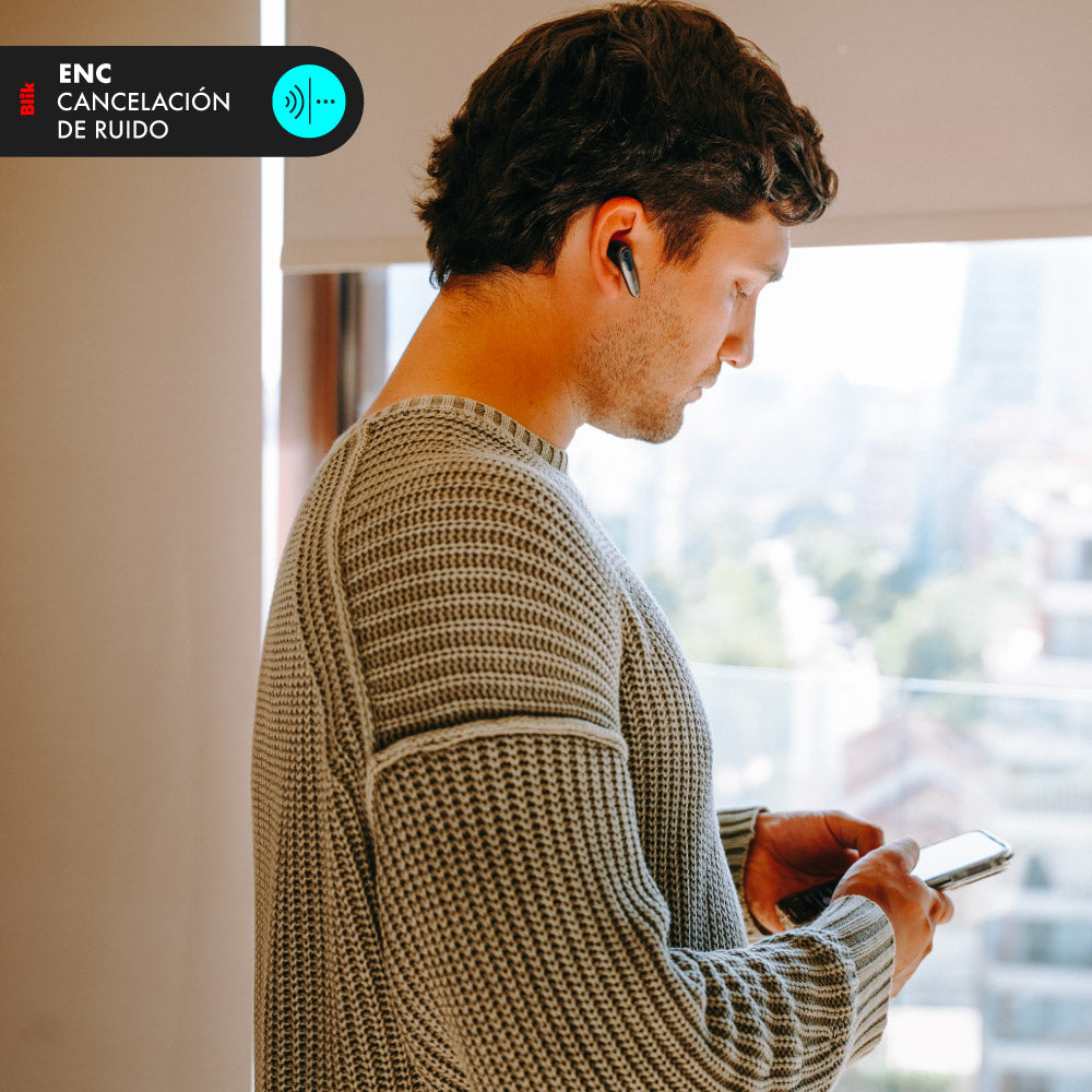 Audifonos Bluetooth Blik Game-X Baja Latencia 30 hrs