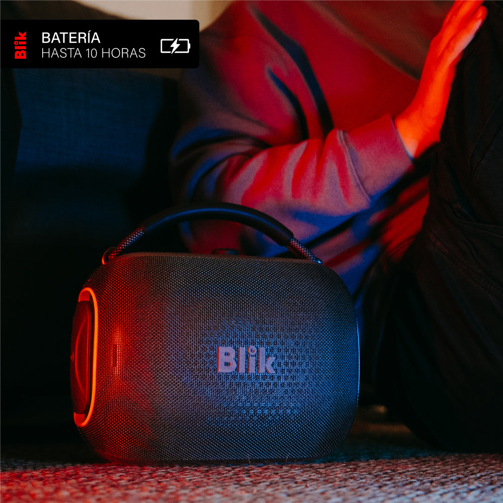 Parlante Bluetooth Portátil Blik Hypebox 100W IPX5 10 Hrs
