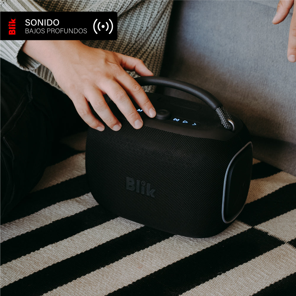 Parlante Bluetooth Portátil Blik Hypebox 100W IPX5 10 Hrs