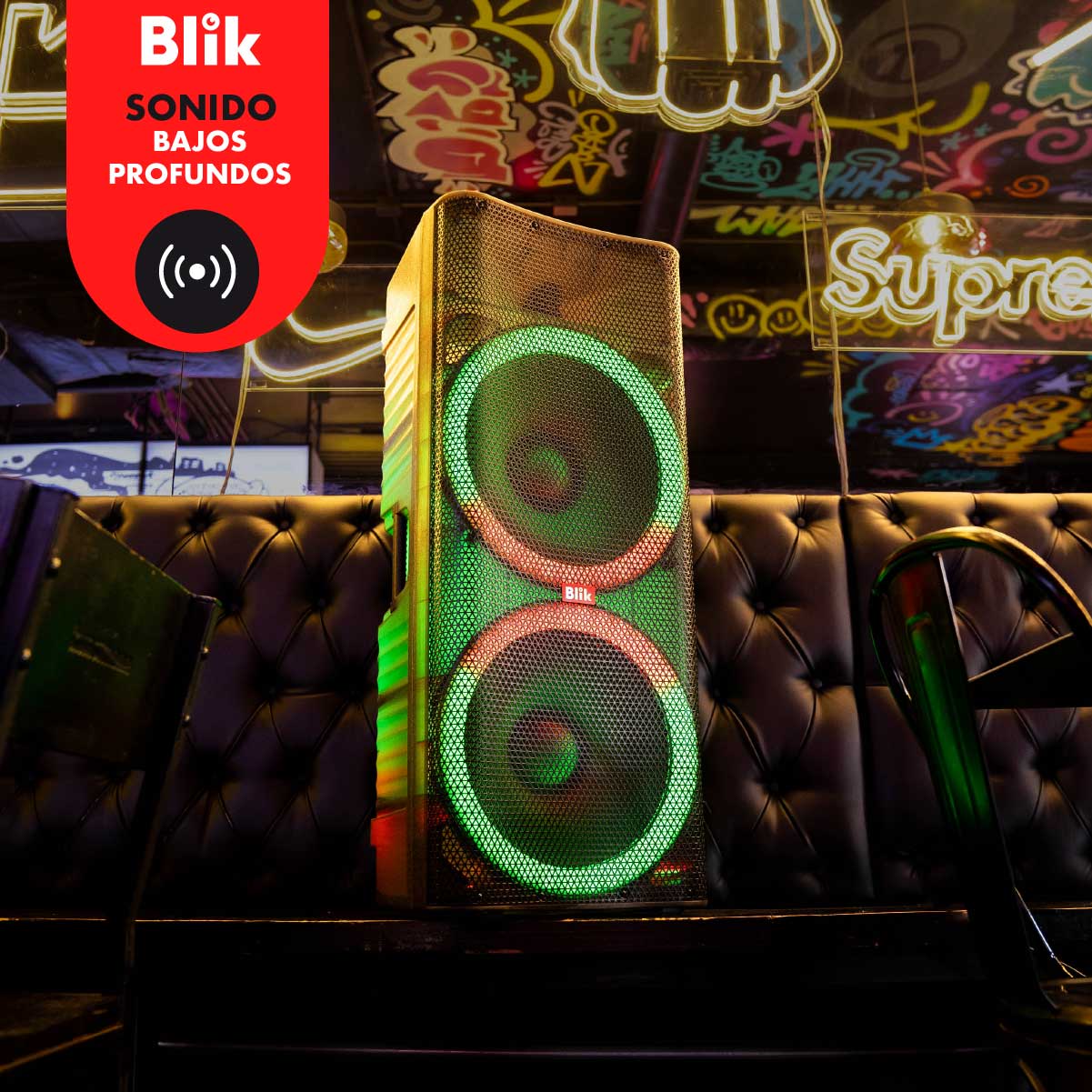 Parlante Karaoke Blik Light360-X