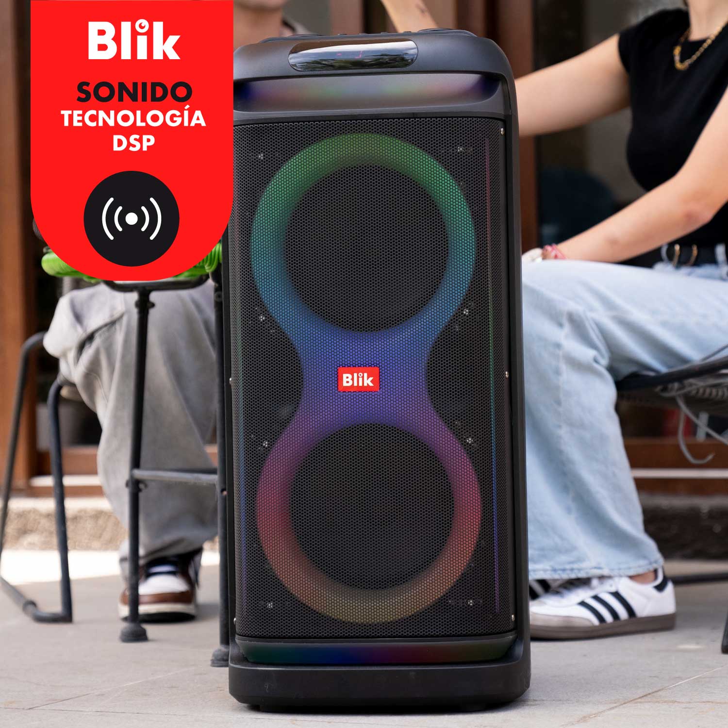 Parlante Karaoke Blik Lightmax6