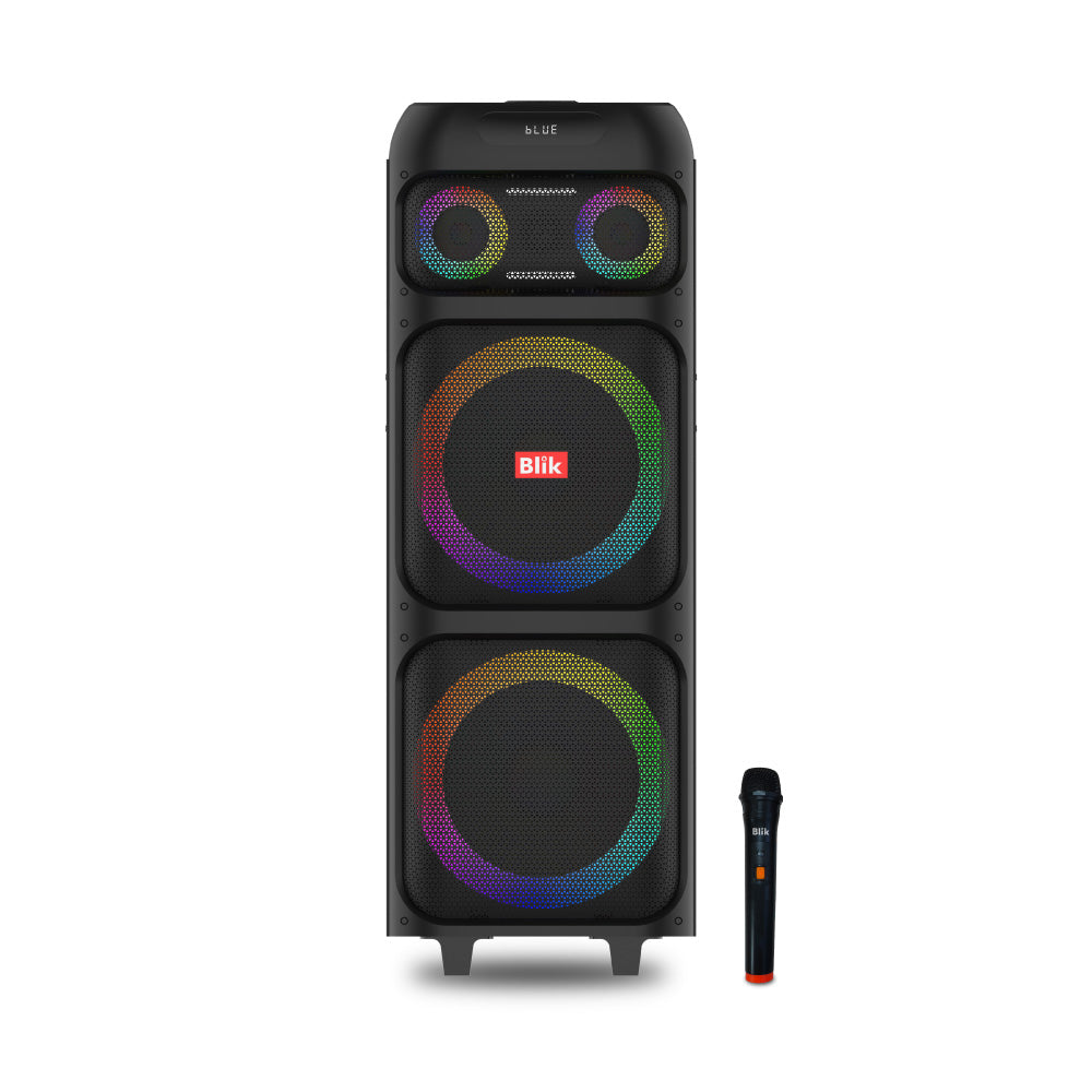 Parlante Bluetooth Karaoke Con Microfono Blik Lightup600
