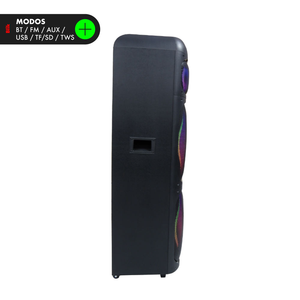 Parlante Bluetooth Karaoke Con Microfono Blik Lightup900