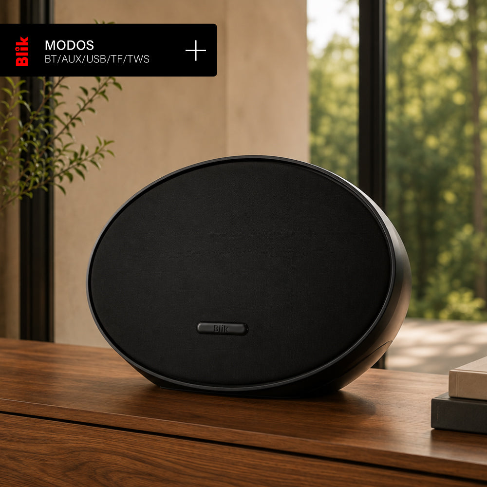 Parlante Bluetooth Blik Moonlight 60W Hi-Fi 15H DSP Negro