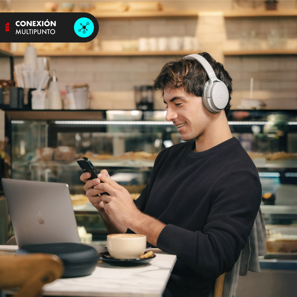 Audífonos Bluetooth Blik Neo Cancelación De Ruido conexion multipunto