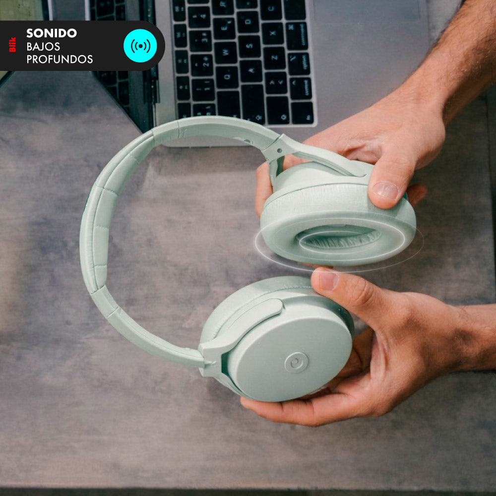 Audífonos Bluetooth Blik Neo Cancelación De Ruido sonido bajos profundos