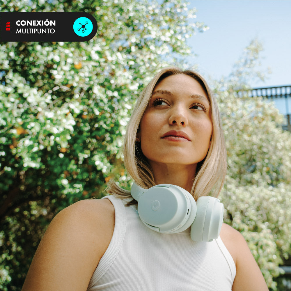 Audífonos Bluetooth Blik Neo Cancelación De Ruido con conexion multipunto