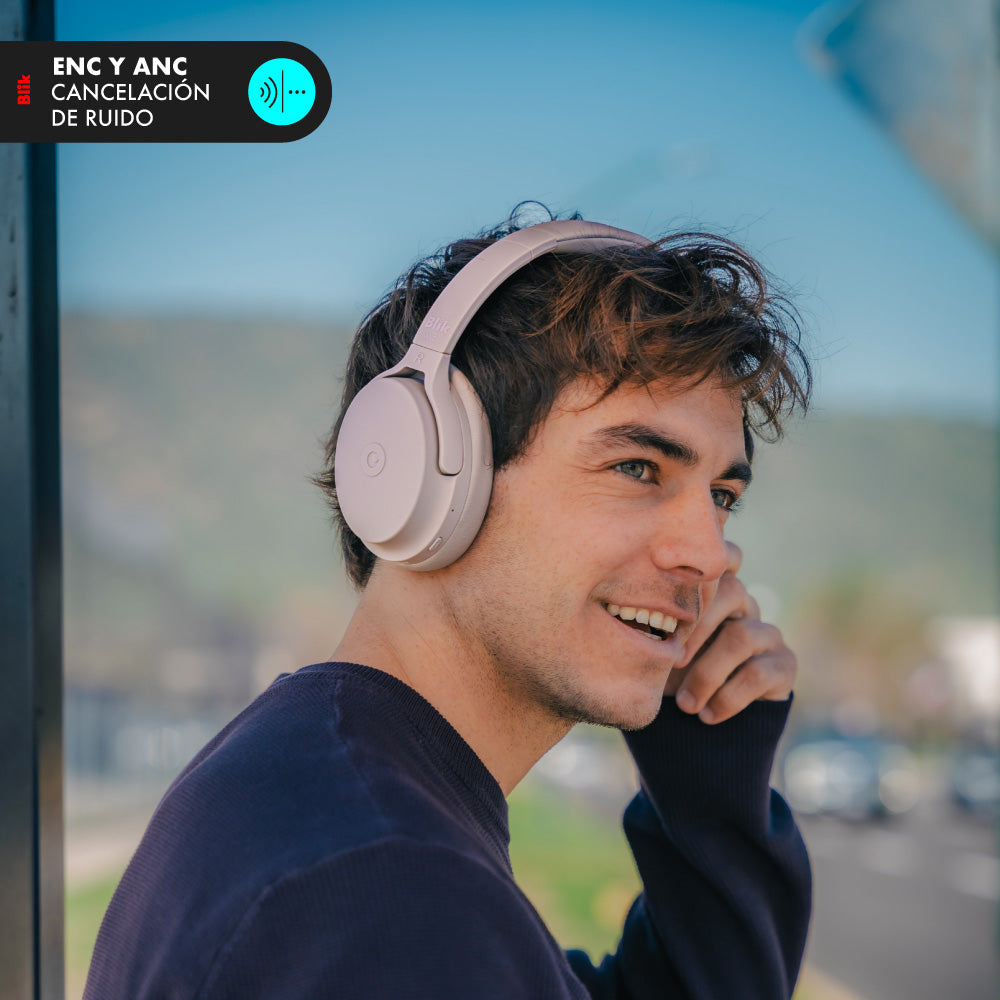 Audífonos Bluetooth Blik Neo Cancelación De Ruido