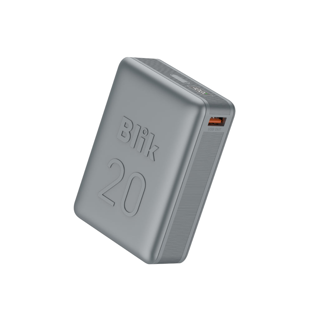 Batería Externa PowerBank Blik Power20 20000mAh 22.5W Gris